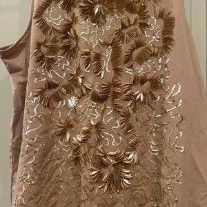 Embellished Sleeveless Top